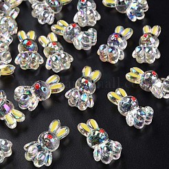 Прозрачные акриловые бусины&nbsp;MACR-S373-81-Q06