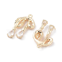 Стеклянные подвески&nbsp;KK-F871-39G