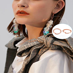 500 шт. открытые соединительные кольца из нержавеющей стали 304 для цепочных переплетений STAS-LP0004-86