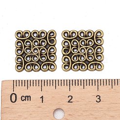 Филигранные соединения тибетского стиля TIBEP-EA166YKG-AB-LF