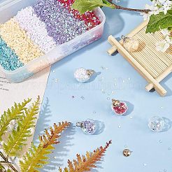 Наборы для изготовления кулонов из стекла своими руками&nbsp;DIY-CA0001-38