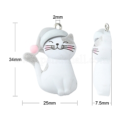 Подвески из непрозрачной смолы&nbsp;RESI-CJC0012-22