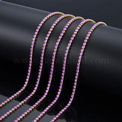 Цепочки из стразов CHC-N017-003B-C09