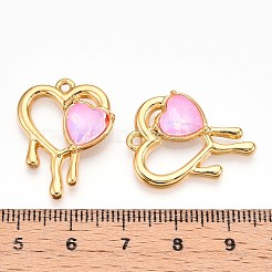 Подвески из нержавеющей стали 304 со стразами&nbsp;STAS-T064-54