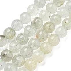 Нити бусин из натурального зеленого берилла G-F787-01-10mm