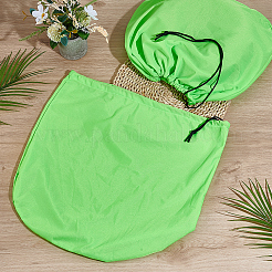 Прямоугольные пылезащитные сумки из полиэстеровой вельветовой ткани с завязками для шлемов ABAG-WH20023-002A