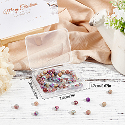 1 нити бусин из натуральной императорской яшмы&nbsp;G-BBC0001-04A-01