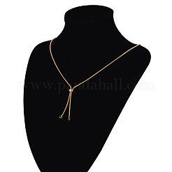 Регулируемые ожерелья из нержавеющей стали 304&nbsp;NJEW-CJ0001-01G