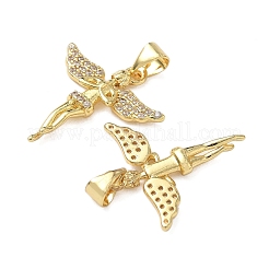 Латунные микро проложить кубического циркония подвески&nbsp;KK-L243-24G