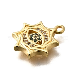 Латунные микро проложить кубического циркония подвески&nbsp;KK-U055-21G