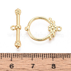 Латуни Переключить застежками KK-T077-01G