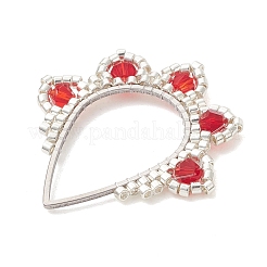 Подвески из стеклянного бисера Miyuki Delica&nbsp;PALLOY-MZ01243