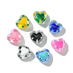 16шт 8 цвета стеклянные бусины&nbsp;LAMP-CJ0001-99