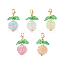 Подвесные украшения из прозрачного акрила с подсветкой HJEW-JM04407