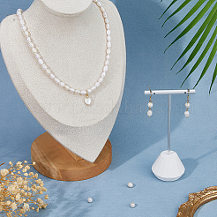 1 нить бусин из натурального культивированного пресноводного жемчуга&nbsp;PEAR-HS0001-18