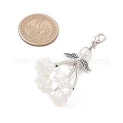 5 шт. подвеска из искусственного жемчуга из АБС-пластика HJEW-JM03636