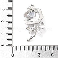 Латунные микро проложить кубического циркония подвески&nbsp;KK-F877-21P