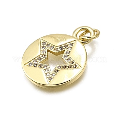 Стойки обшивки латунь микро проложить Циркон подвеску&nbsp;KK-K401-77G