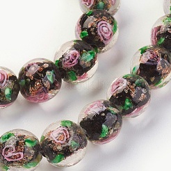 Ручной золотой песок бусины бисер нитей&nbsp;LAMP-P051-D04