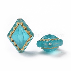 Металлизированный прозрачные акриловые шарики&nbsp;X-OACR-P013-30B