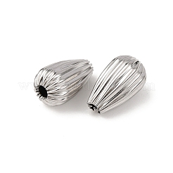 Текстурированные бусины из нержавеющей стали 304 STAS-I358-11P-02