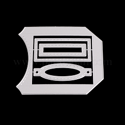 Наклейка рамка из углеродистой стали умирает трафареты&nbsp;DIY-F032-07