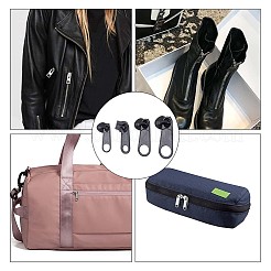 32 шт. 4-х стильный слайдер из цинкового сплава и пластика для застежки-молнии FIND-GF0003-95