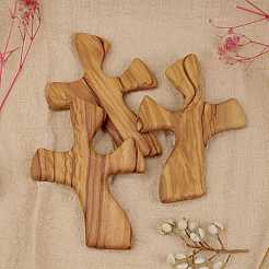 Деревянные крестовые украшения&nbsp;PW-WGD407F-01