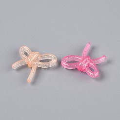 Светящиеся матовые прозрачные акриловые бусины&nbsp;TACR-T029-24M