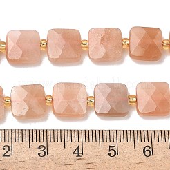 Натуральный Sunstone бисер пряди G-L642-L05-10mm