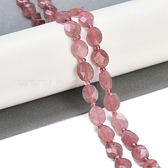 Природного кварца клубники нитей бисера G-G182-C01-01