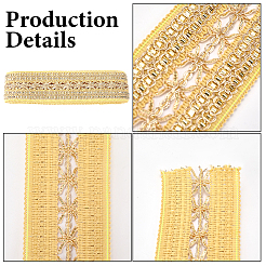 10 ярд полиэфирной ленты в этническом стиле для украшения шитья&nbsp;OCOR-CY0001-86C