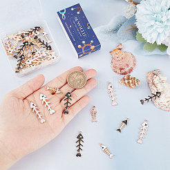 Подвески из сплава 48шт 6 стиля&nbsp;ENAM-SC0003-29