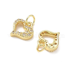 Латунные микро проложить кубического циркония подвески&nbsp;KK-I379-15G-01