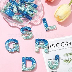 26шт 26 стиля прозрачные подвески из эпоксидной смолы CRES-YW0002-28K