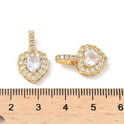 Латунные микро проложить кубического циркония подвески&nbsp;KK-Z139-05G-03