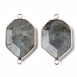 Соединители из натурального лабрадорита&nbsp;G-S359-280B