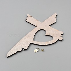 Деревянные кресты настенные украшения HJEW-WH0108-007