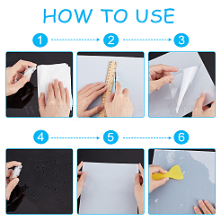 3d пленка для приватности окна из пвх AJEW-GF0005-75A