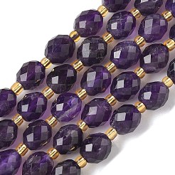 Природный аметист нитей бисера G-F809-A32-01