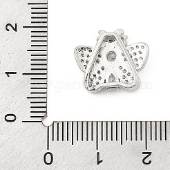 Латунные микро проложить кубического циркония слайд подвески ZIRC-I068-22P-01