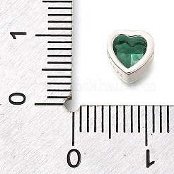 925 бусина из стерлингового серебра с кубическим цирконием STER-L066-06S-06