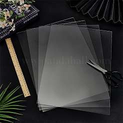 Прозрачная акриловая глина прижимная пластина&nbsp;AJEW-WH0609-259