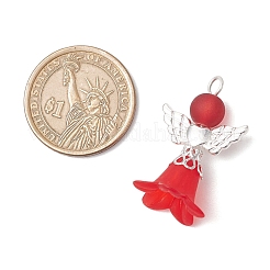 8 шт. непрозрачные акриловые и стеклянные подвески PALLOY-JF04083