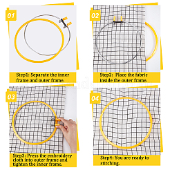 Пяльцы с пружинным натяжением TOOL-WH0159-50B