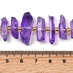 Природных кристаллов кварца бисер нитей G-F800-E11