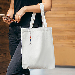 Подвеска для телефона с украшением из драгоценных камней и подвеской из сплава HJEW-PH01783