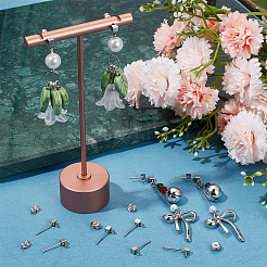 50 шт. фурнитура для сережек-гвоздиков из нержавеющей стали 304 STAS-SC0006-56