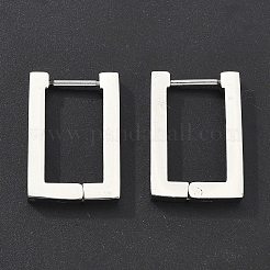 Серьги-кольца Huggie Hoop из нержавеющей стали 304&nbsp;X-STAS-R115-21P