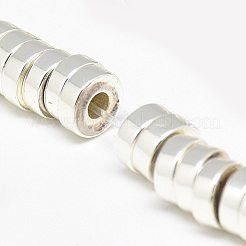 Гальванизировать немагнитных синтетический гематит бисер пряди G-Q465-37S